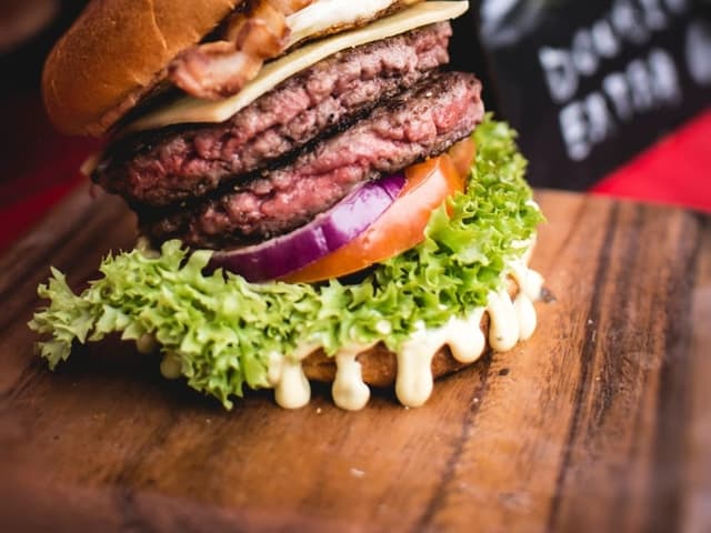 Hamburguesa doble