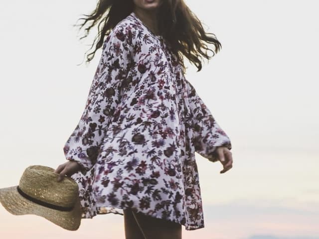 Vestido floreado