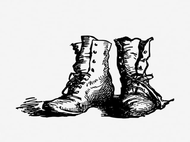 Botas de cuero