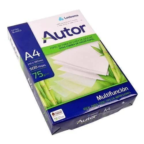 Papel A4 Autor